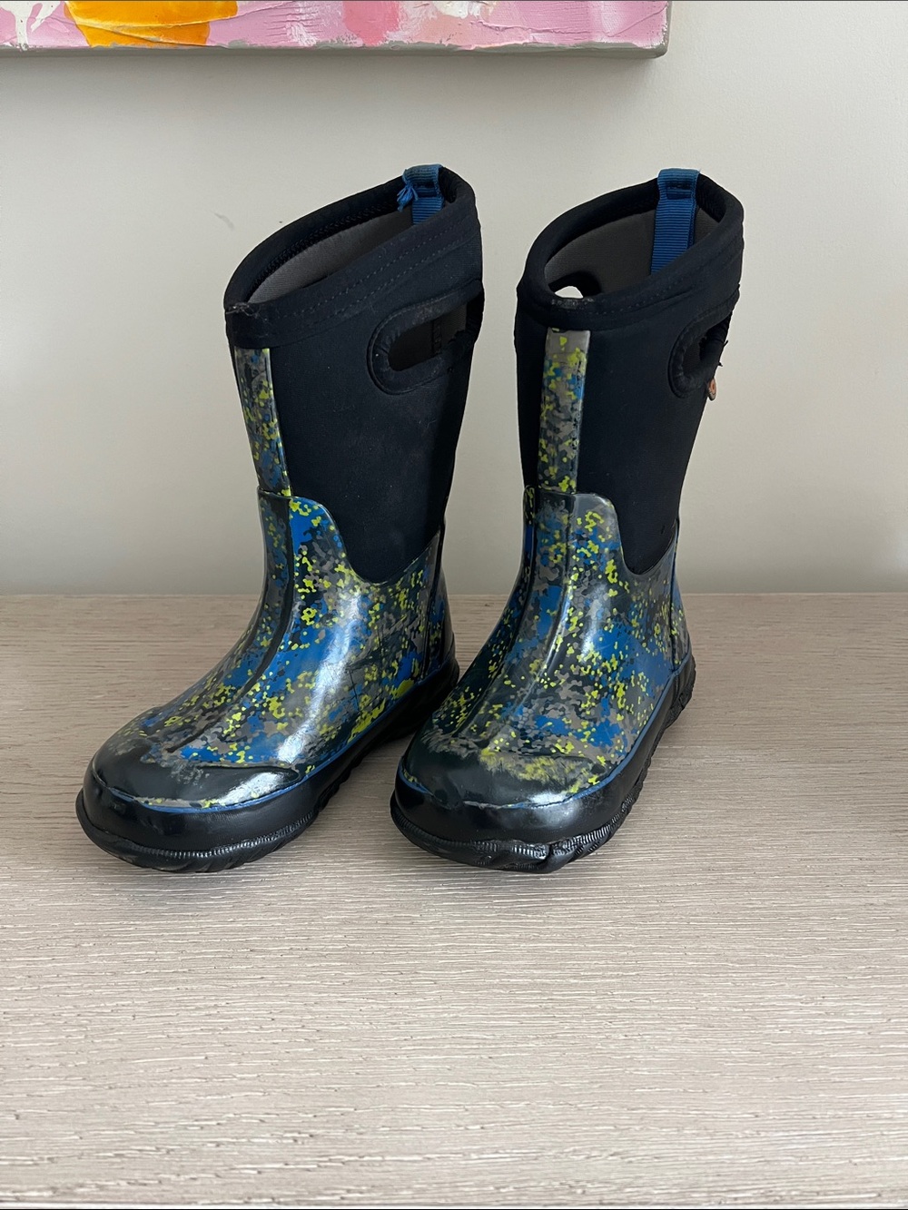 Kids BOGS waterproof winter Rain Boots size 12